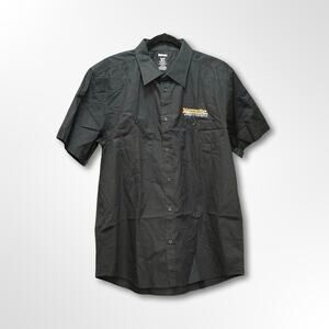 Jagermeister Black & Orange Button Down Shirt - XL